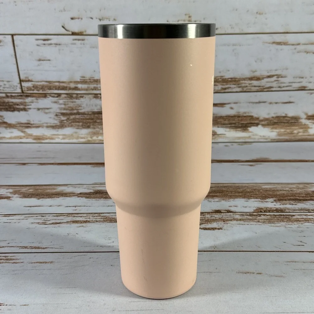 Stanley Adventure Quencher Tumbler 40 oz Nectar Color No Lid Straw Used - Picture 2 of 6